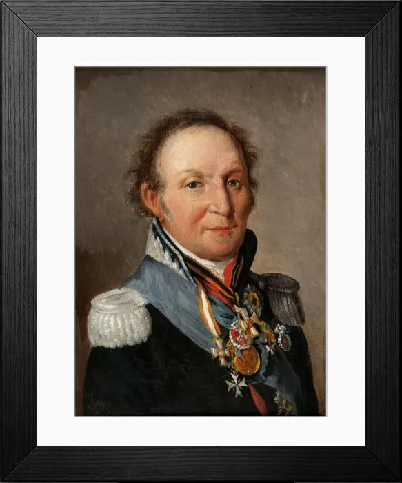 Framed Print : Portrait of Field Marshal Count Ludwig Adolf Peter of Sayn-Wittgenstein-Ludwigsburg (1769-1843). Artist: Boilly, Louis-Leopold (1761-1845) Framed Print : Portrait of Field Marshal Count Ludwig Adolf Peter of Sayn-Wittgenstein-Ludwigsburg (1769-1843). Artist: Boilly, Louis-Leopold (1761-1845)