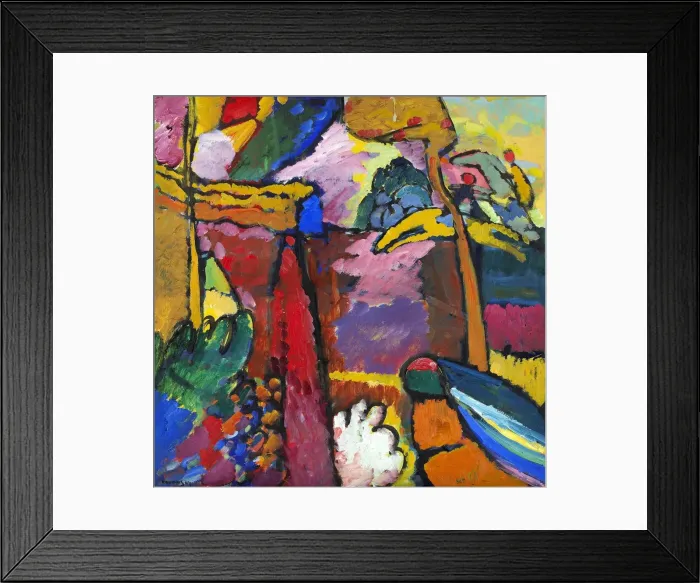 Framed Print : Study for Improvisation V, 1910. Artist: Kandinsky, Wassily Vasilyevich (1866-1944) Framed Print : Study for Improvisation V, 1910. Artist: Kandinsky, Wassily Vasilyevich (1866-1944)