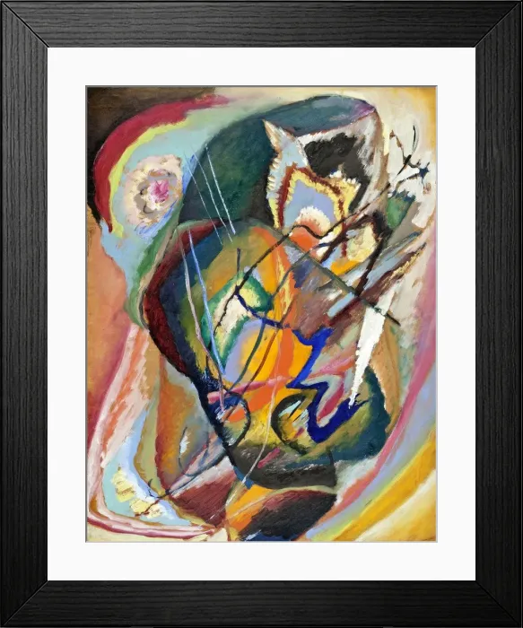 Framed Print : Untitled Improvisation III, 1914. Artist: Kandinsky, Wassily Vasilyevich (1866-1944) Framed Print : Untitled Improvisation III, 1914. Artist: Kandinsky, Wassily Vasilyevich (1866-1944)