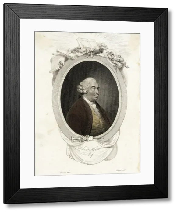 Framed Print : Portrait of David Hume (1711-1776), 1804. Artist: Warren, Charles Turner (1762-1823) Framed Print : Portrait of David Hume (1711-1776), 1804. Artist: Warren, Charles Turner (1762-1823)