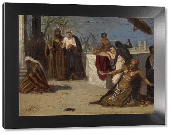 Egyptian Scene. Artist: Asknazy, Isaac Lvovich (1856-1902)