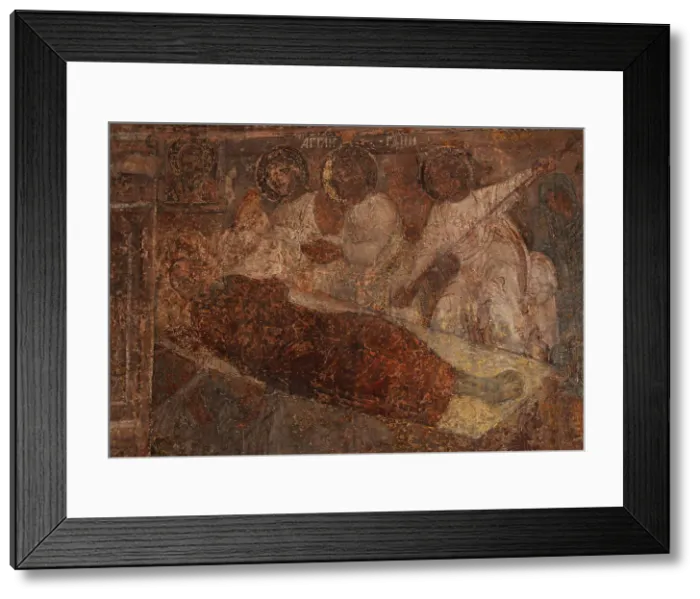 Framed Print : Fresco in the Cathedral of Our Lady of the Sign, Novgorod, Early 18th cen Artist: Bakhmatov, Ivan Yakovlevich (active Early 18th cen. ) Framed Print : Fresco in the Cathedral of Our Lady of the Sign, Novgorod, Early 18th cen Artist: Bakhmatov, Ivan Yakovlevich (active Early 18th cen. )