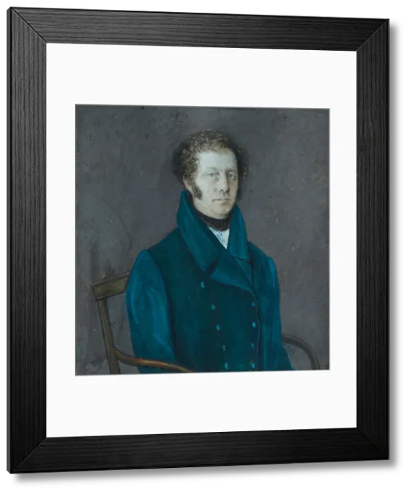 Framed Print : Portrait of Alexey Gavrilovich Popov (1760-1857), Second quarter of the 19th cen. Artist: Anonymous Framed Print : Portrait of Alexey Gavrilovich Popov (1760-1857), Second quarter of the 19th cen. Artist: Anonymous