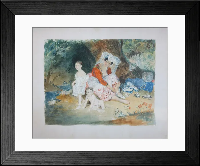 Framed Print : Portrait of Count Peter Dominikus Ludwig (1832-1887) and Countess Maria (1829-1898) zu Sayn-Wittgens Artist: Sadovnikov, Vasily Semyonovich (1800-1879) Framed Print : Portrait of Count Peter Dominikus Ludwig (1832-1887) and Countess Maria (1829-1898) zu Sayn-Wittgens Artist: Sadovnikov, Vasily Semyonovich (1800-1879)