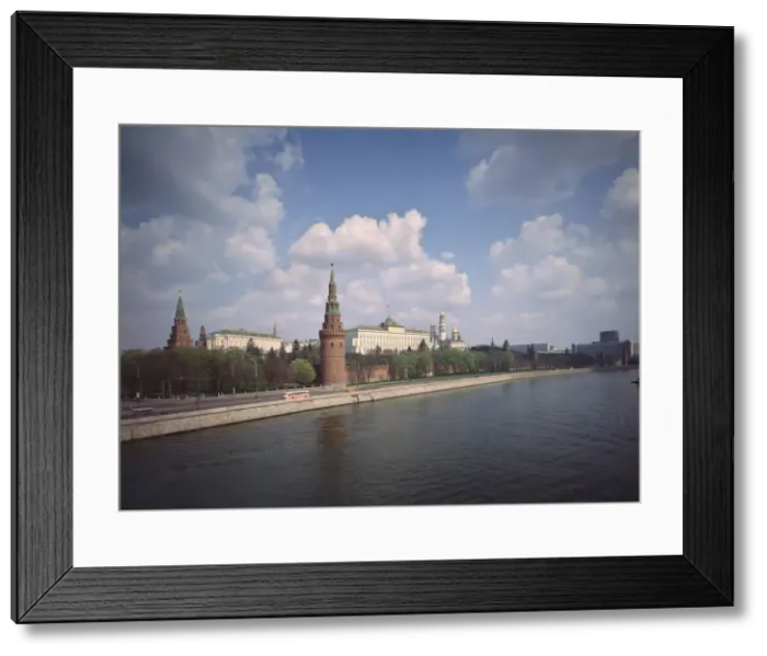 Framed Print : The Grand Kremlin Palace at the Moskva River, 1767-1775. Artist: Bazhenov, Vasili Ivanovich (1737-1799) Framed Print : The Grand Kremlin Palace at the Moskva River, 1767-1775. Artist: Bazhenov, Vasili Ivanovich (1737-1799)