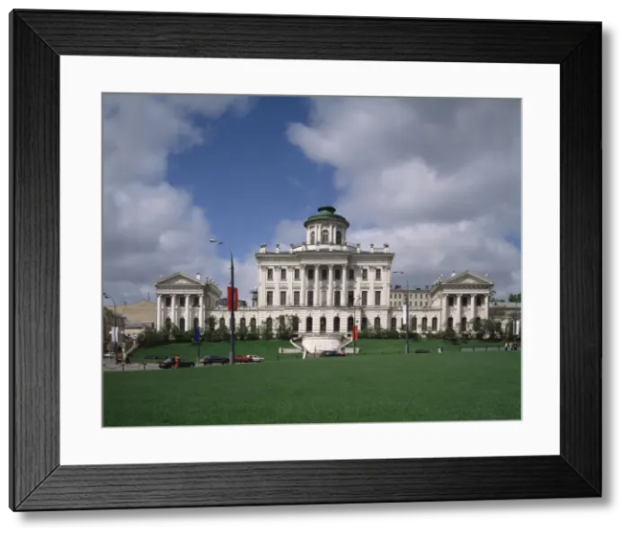 Framed Print : The Pashkov House in Moscow, 1784-1786. Artist: Bazhenov, Vasili Ivanovich (1737-1799) Framed Print : The Pashkov House in Moscow, 1784-1786. Artist: Bazhenov, Vasili Ivanovich (1737-1799)