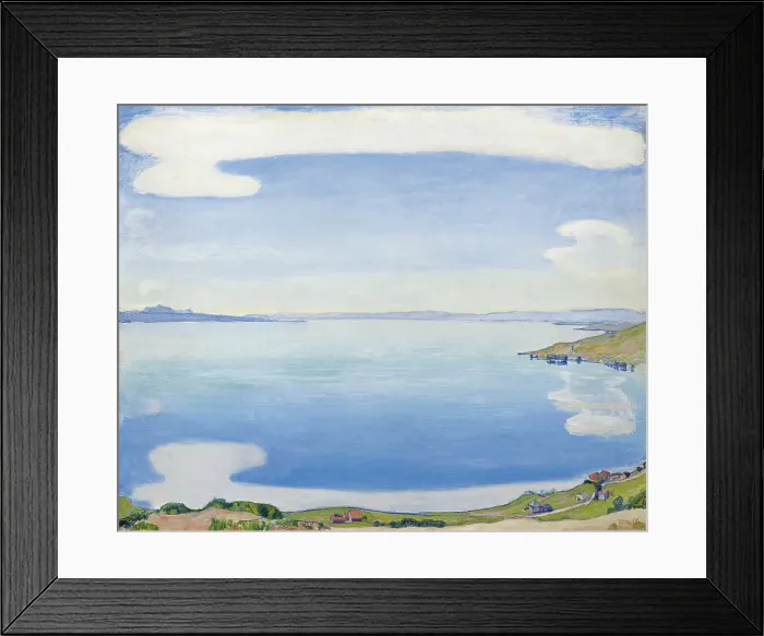 Framed Print : Lake Geneva seen from Chexbres, 1904. Artist: Hodler, Ferdinand (1853-1918) Framed Print : Lake Geneva seen from Chexbres, 1904. Artist: Hodler, Ferdinand (1853-1918)