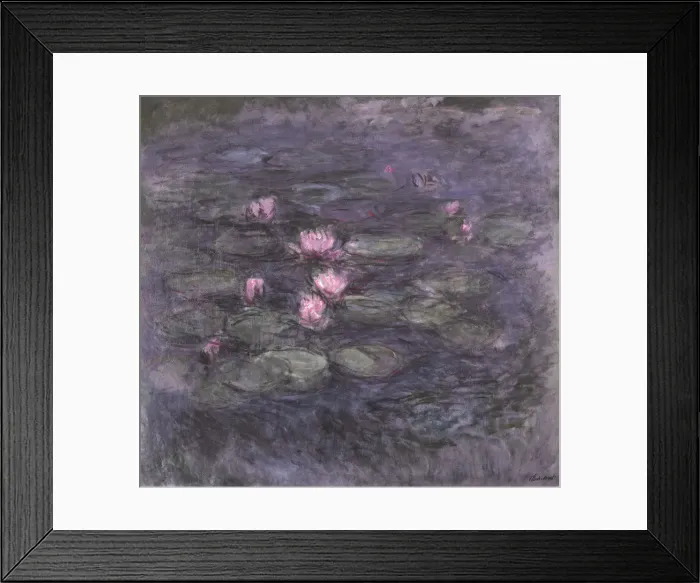 Framed Print : Nympheas, c. 1914. Artist: Monet, Claude (1840-1926) Framed Print : Nympheas, c. 1914. Artist: Monet, Claude (1840-1926)