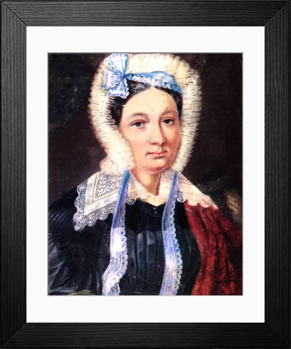 Framed Print : Portrait of Maria Kazimirovna Yushnevskaya (1790-1863), wife of Decembrist Alexander Yushnevsky, 1830-1839. Artist: Bestuzhev, Nikolai Alexandrovich (1791-1855) Framed Print : Portrait of Maria Kazimirovna Yushnevskaya (1790-1863), wife of Decembrist Alexander Yushnevsky, 1830-1839. Artist: Bestuzhev, Nikolai Alexandrovich (1791-1855)