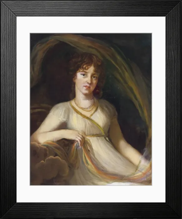 Framed Print : Portrait of Princess Ekaterina Osipovna Tyufyakina, nee Khorvat (1777-1802) as Iris, 1802. Artist: Vigee-Lebrun, Marie Louise Elisabeth (1755-1842) Framed Print : Portrait of Princess Ekaterina Osipovna Tyufyakina, nee Khorvat (1777-1802) as Iris, 1802. Artist: Vigee-Lebrun, Marie Louise Elisabeth (1755-1842)