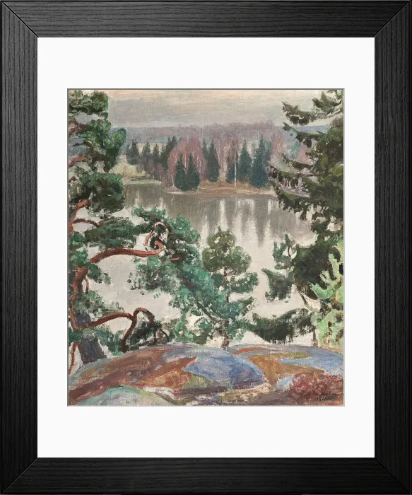Framed Print : Sarvikallio, 1916. Artist: Halonen, Pekka (1865-1933) Framed Print : Sarvikallio, 1916. Artist: Halonen, Pekka (1865-1933)