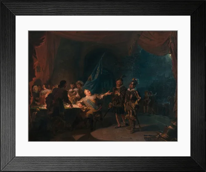 Framed Print : Gustav II Adolf of Sweden in Wurzburg. Artist: Ekman, Robert Wilhelm (1808-1873) Framed Print : Gustav II Adolf of Sweden in Wurzburg. Artist: Ekman, Robert Wilhelm (1808-1873)