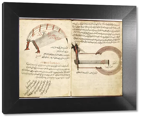 Janissary music. Ottoman manuscript, 18th century. Artist: Anonymous