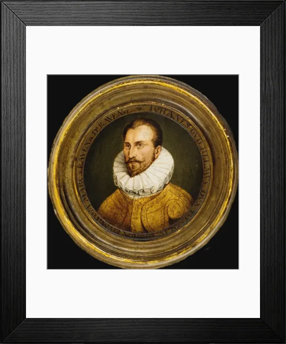 Framed Print : Portrait of John William, Duke of Julich-Cleves-Berg (1562-1609), 17th century. Artist: Anonymous Framed Print : Portrait of John William, Duke of Julich-Cleves-Berg (1562-1609), 17th century. Artist: Anonymous