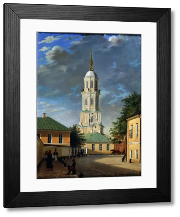 Framed Print : Krivokolenny pereulok in Moscow, 1843. Artist: Bodri, Karl Petrovich (1812-1894) Framed Print : Krivokolenny pereulok in Moscow, 1843. Artist: Bodri, Karl Petrovich (1812-1894)