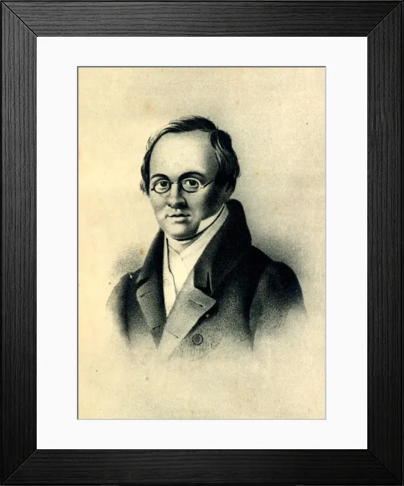 Framed Print : Portrait of the poet Anton A. Delvig (1798-1831). Artist: Borel, Pyotr Fyodorovich (1829-1898) Framed Print : Portrait of the poet Anton A. Delvig (1798-1831). Artist: Borel, Pyotr Fyodorovich (1829-1898)