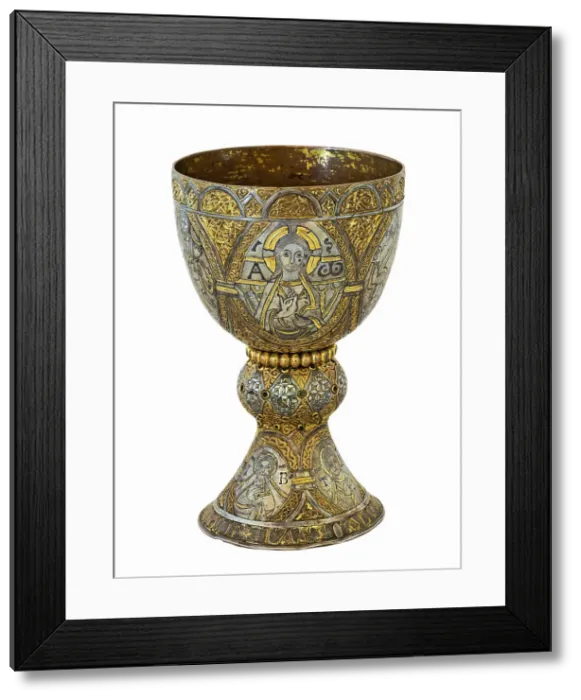 Framed Print : The Tassilo Chalice, ca 770. Artist: West European Applied Art Framed Print : The Tassilo Chalice, ca 770. Artist: West European Applied Art