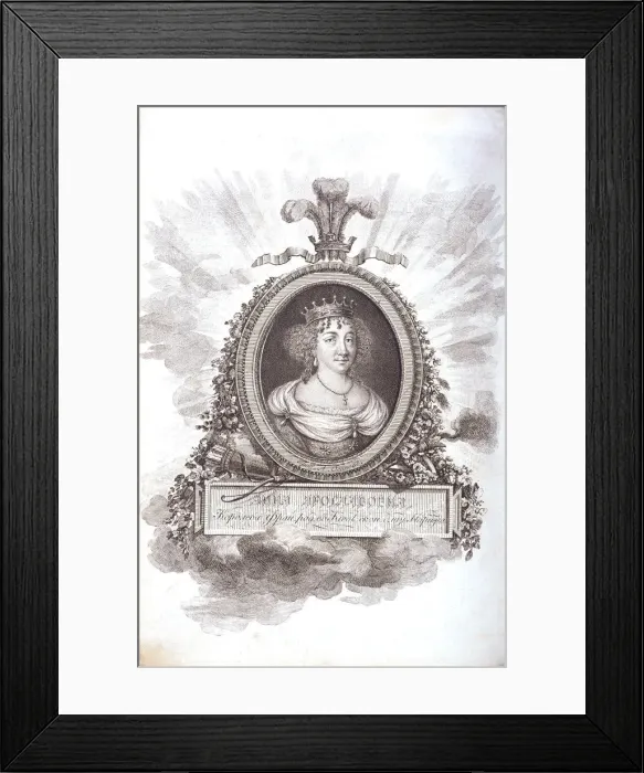 Framed Print : Anne of Kiev (Anna Jaroslawna), Queen of France, c. 1805-1810. Artist: Anonymous Framed Print : Anne of Kiev (Anna Jaroslawna), Queen of France, c. 1805-1810. Artist: Anonymous