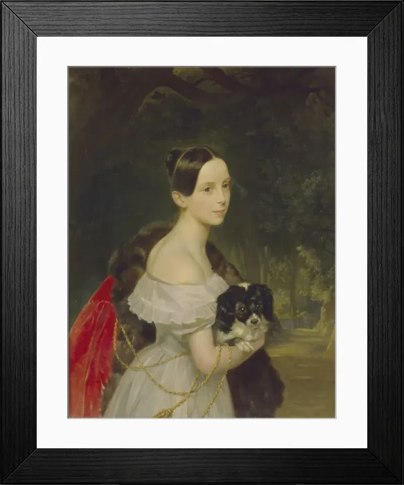 Framed Print : Portrait of Ulyana M. Smirnova, 1837-1840. Artist: Briullov, Karl Pavlovich (1799-1852) Framed Print : Portrait of Ulyana M. Smirnova, 1837-1840. Artist: Briullov, Karl Pavlovich (1799-1852)