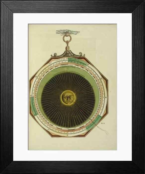 Framed Print : Astronomicum Caesareum, 1540. Artist: Apian (Apianus), Peter (Petrus) (1495-1552) Framed Print : Astronomicum Caesareum, 1540. Artist: Apian (Apianus), Peter (Petrus) (1495-1552)