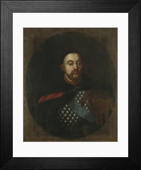 Framed Print : Portrait of John III Sobieski (1629-1696), King of Poland and Grand Duke of Lithuania, ca 1685. Artist: Anonymous Framed Print : Portrait of John III Sobieski (1629-1696), King of Poland and Grand Duke of Lithuania, ca 1685. Artist: Anonymous