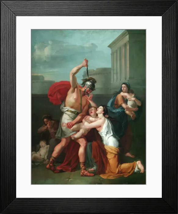 Framed Print : The Massacre of the Innocents, 1809. Artist: Durnov, Trofim Fyodorovich (1765-1833) Framed Print : The Massacre of the Innocents, 1809. Artist: Durnov, Trofim Fyodorovich (1765-1833)