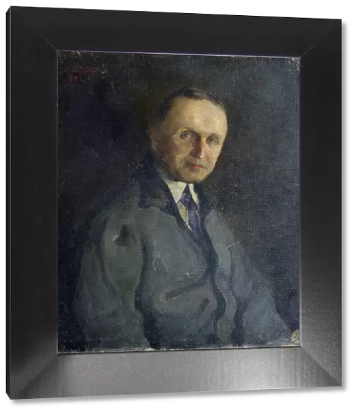 Portrait of the pianist Konstantin Igumnov (1873-1948), 1930. Artist: Elsner, A. K. (active Mid of 20th cen. )