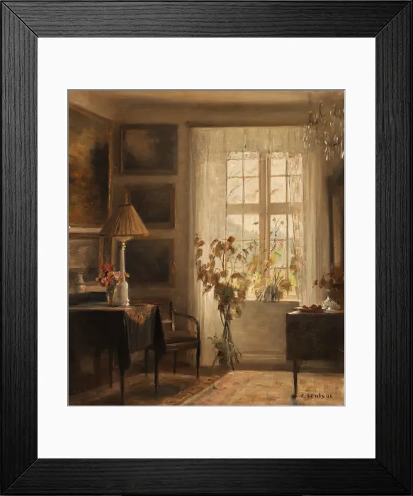Framed Print : Interior. Private Collection Framed Print : Interior. Private Collection