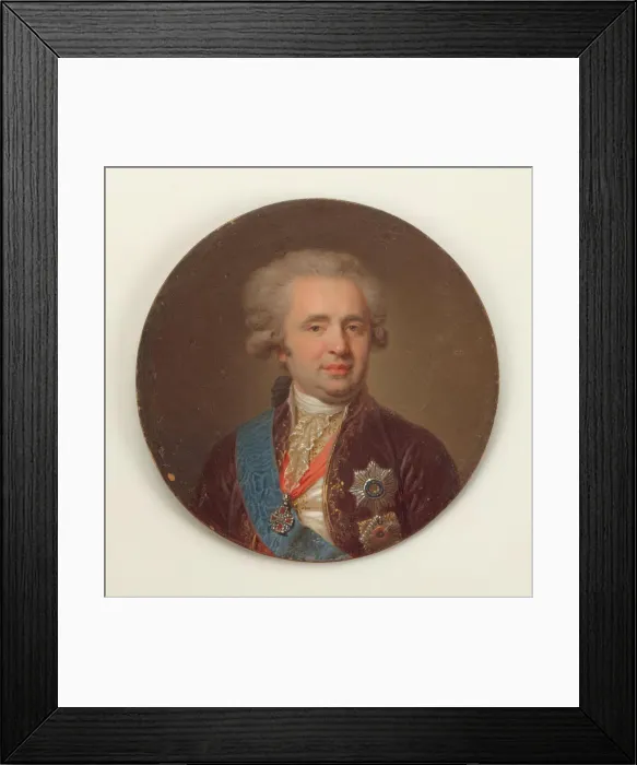 Framed Print : Portrait of Prince Alexander Andreyevich Bezborodko (1747-1799), Mid of 1790s Framed Print : Portrait of Prince Alexander Andreyevich Bezborodko (1747-1799), Mid of 1790s