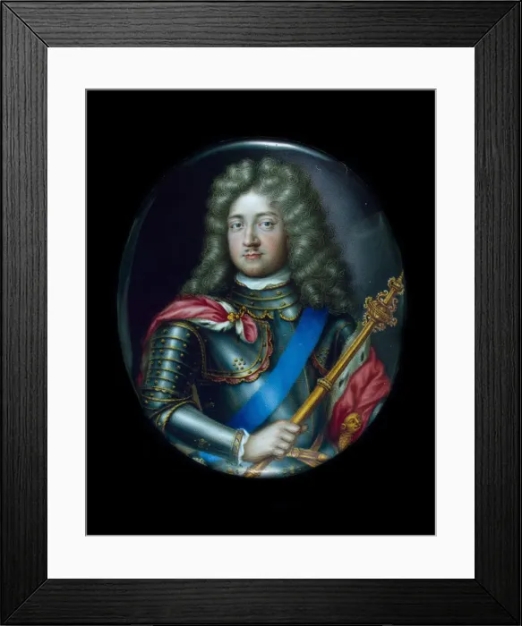 Framed Print : Portrait of Frederick I (1657-1713), King in Prussia, Between 1680 and 1690