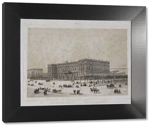 The Nicholas Palace in Saint Petersburg, 1840s