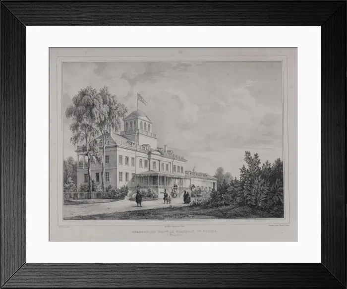 Framed Print : The Shuvalov Palace in Pargolovo, 1833 Framed Print : The Shuvalov Palace in Pargolovo, 1833