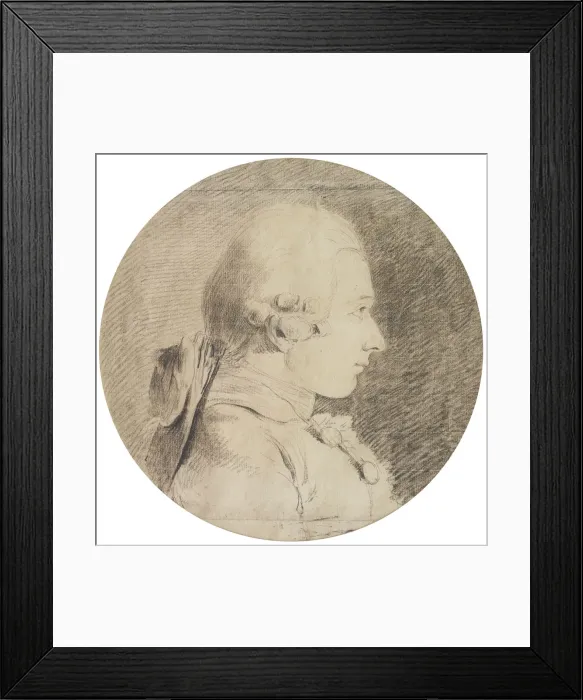 Framed Print : Portrait of Donatien Alphonse Francois de Sade, 1760-1762 Framed Print : Portrait of Donatien Alphonse Francois de Sade, 1760-1762