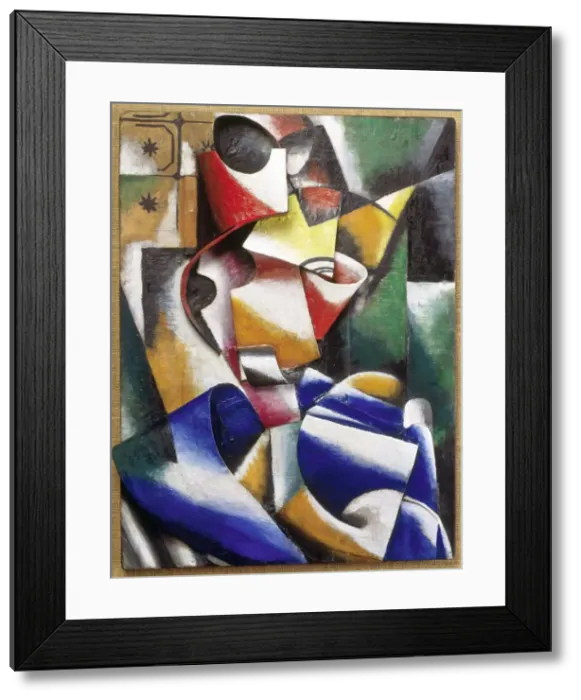 Framed Print : Portrait of a Lady (Plastic Drawing), 1915 Framed Print : Portrait of a Lady (Plastic Drawing), 1915