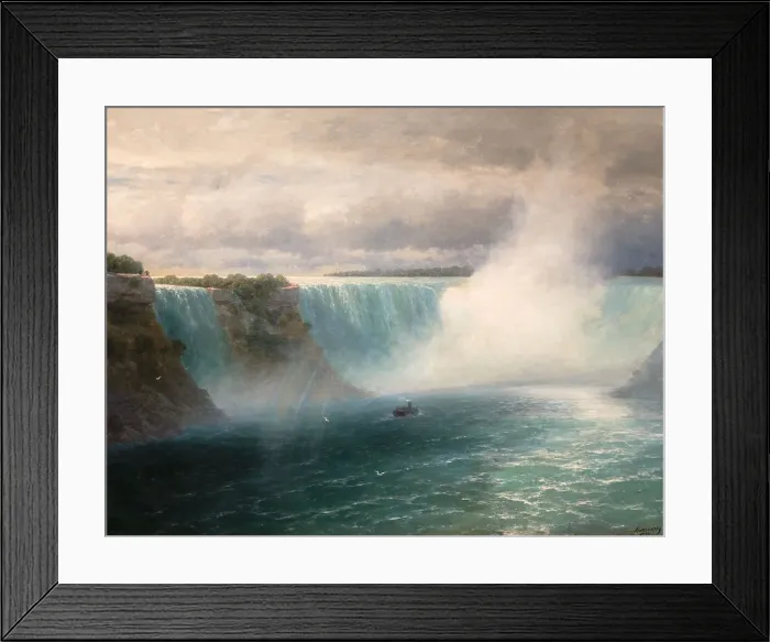 Framed Print : Niagara Falls, 1893 Framed Print : Niagara Falls, 1893