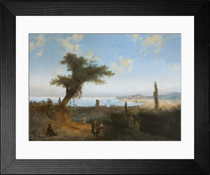 Framed Print : Old Feodosia, 1839 Framed Print : Old Feodosia, 1839