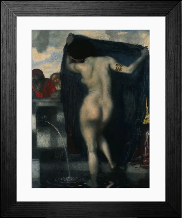 Framed Print : Susanna at her Bath, 1903-1904 Framed Print : Susanna at her Bath, 1903-1904
