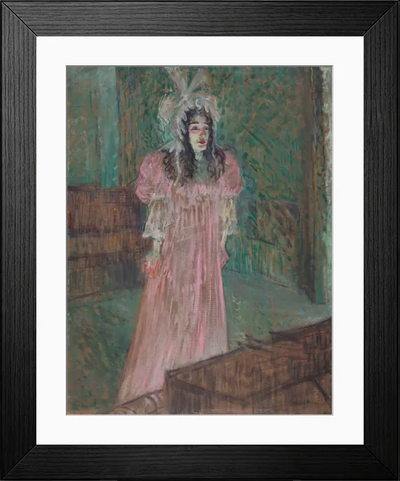 Framed Print : May Belfort, 1895 Framed Print : May Belfort, 1895