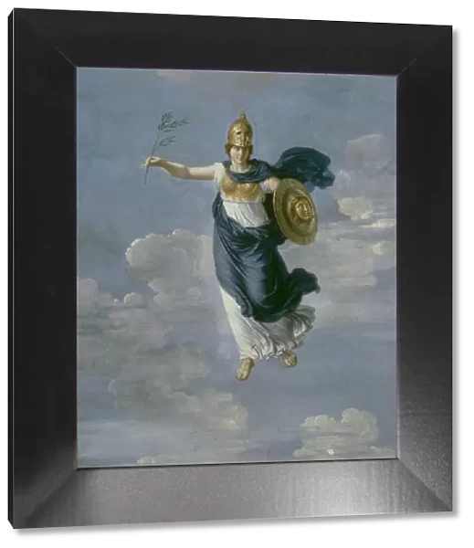 Minerva in the Heavens, 1820. Artist: Ivanov, Andrei Ivanovich (1775-1848)