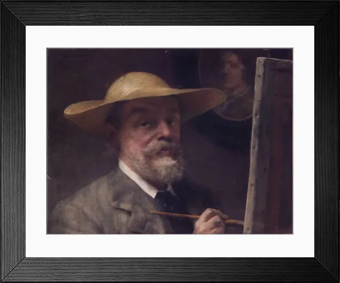 Framed Print : Self-portrait Framed Print : Self-portrait