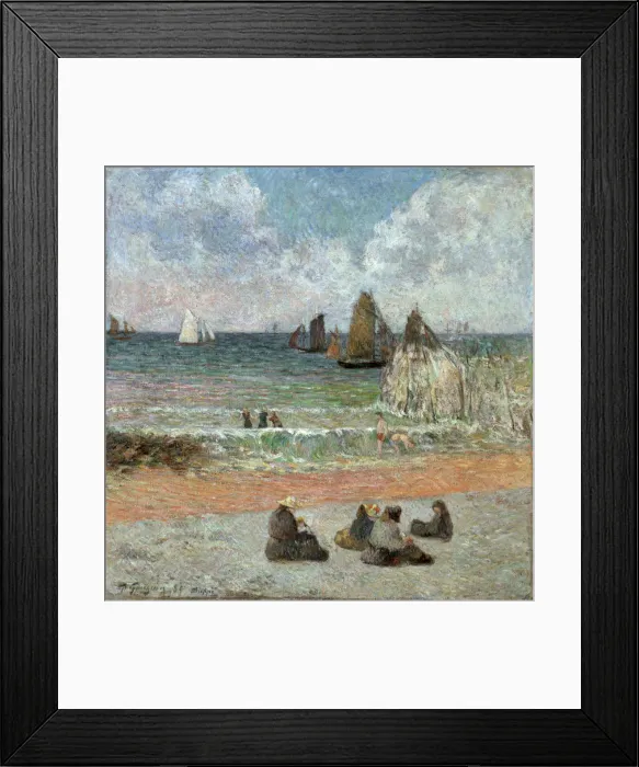 Framed Print : Coast at Dieppe Framed Print : Coast at Dieppe