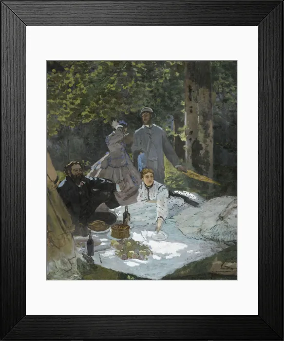 Framed Print : Luncheon on the Grass (Le dejeuner sur l herbe) Framed Print : Luncheon on the Grass (Le dejeuner sur l herbe)