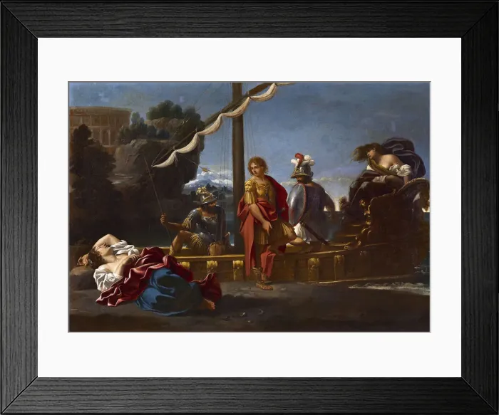 Framed Print : Rinaldos Farewell to Armida Framed Print : Rinaldos Farewell to Armida
