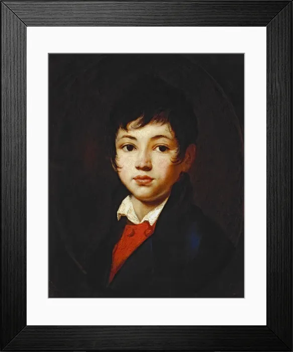 Framed Print : Portrait of Alexander Chelishchev, 1808. Artist: Kiprensky, Orest Adamovich (1782-1836) Framed Print : Portrait of Alexander Chelishchev, 1808. Artist: Kiprensky, Orest Adamovich (1782-1836)