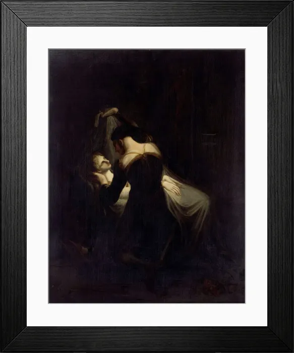 Framed Print : Romeo at Juliets Deathbed Framed Print : Romeo at Juliets Deathbed