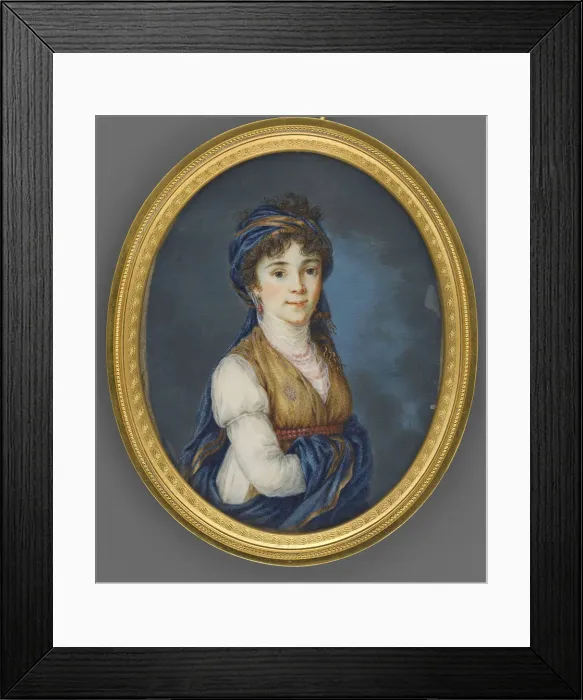 Framed Print : Portrait of Princess Anna Grigoryevna Beloselskaya-Belozerskaya (1773-1846) Framed Print : Portrait of Princess Anna Grigoryevna Beloselskaya-Belozerskaya (1773-1846)