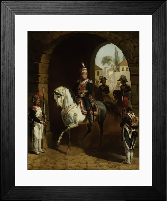 Framed Print : The Entry of Jan Henryk Dabrowski into Rome Framed Print : The Entry of Jan Henryk Dabrowski into Rome