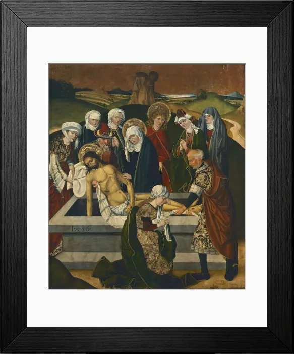 Framed Print : The Entombment of Christ Framed Print : The Entombment of Christ