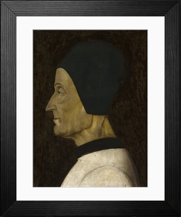 Framed Print : Portrait of Lorenzo Giustiniani (1383-1456) Framed Print : Portrait of Lorenzo Giustiniani (1383-1456)