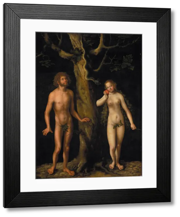 Framed Print : Adam and Eve Framed Print : Adam and Eve